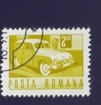Stamps : Europe : Romania :  Coches