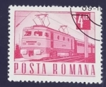 Stamps : Europe : Romania :  Trenes