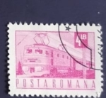 Stamps : Europe : Romania :  Trenes