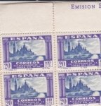 Stamps Spain -  XIX CENTENARIO DE LAVIRGEN DEL PILAR (45)