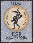 Stamps : Europe : Hungary :  lucha libre