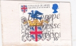 Stamps United Kingdom -  ESCUDO COLEGIO DE ARMAS