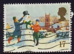 Stamps United Kingdom -  Navidad