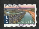 Stamps Australia -  Riverland wetland SA