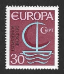 Stamps Germany -  964 - Barco (EUROPA CEPT)