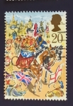 Stamps : Europe : United_Kingdom :  Desfile