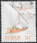 Stamps Africa - Sudan -  barcos