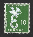 Stamps Germany -  790 - Paloma y E (EUROPA CEPT)
