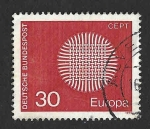 Stamps Germany -  1019 - EUROPA