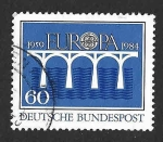 Stamps Germany -  1415 - XXV Aniversario de EUROPA