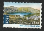 Stamps Oceania - Australia -  Lago azul, NSW