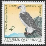 Stamps Austria -  aves
