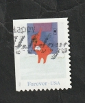 Stamps United States -  5065 - Día de nieve, libro de Ezra Jack Keats