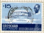 Sellos de Asia - Sri Lanka -  3 Bandaranaike Memorial International