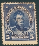 Stamps Chile -  Bernardo O'Higginss