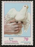 Stamps Spain -  América-España UPAEP - nuevo milenio sin armas