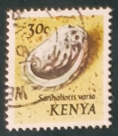 Stamps Kenya -  Moluscos