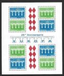 Stamps Monaco -  HB 1425a - XXV Aniversario de la Conferencia Europea de Administraciones de Correos y Telecomunicaci