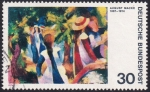 Stamps Germany -  August Macke