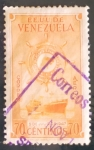 Sellos de America - Venezuela -  Barcos