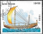 Stamps : Africa : Guinea_Bissau :  barcos