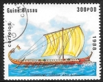Sellos de Africa - Guinea Bissau -  barcos