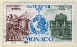 Stamps : Europe : France :  6  MONACO  Interpol