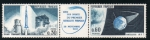 Stamps France -  A-1, primer satelite frances