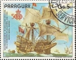 Sellos de America - Paraguay -  Barcos Antiguos de la Armada Española