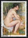 Stamps Equatorial Guinea -  Renoir - Mujer Desnuda