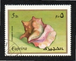 Stamps United Arab Emirates -  4  FUJEIRA  Strombus Gigas