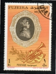 Stamps United Arab Emirates -  95  FUJEIRA  Mozart