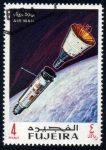 Stamps United Arab Emirates -  De las Geminis al Apolo 11