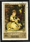 Stamps United Arab Emirates -  101  FUJEIRA  Miss Bowles