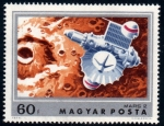 Stamps : Europe : Hungary :  Exploracion de Marte