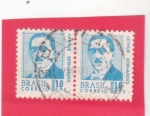 Stamps : America : Brazil :  ARTHUR BERNARDES