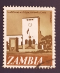 Sellos de Africa - Zambia -  Arquitectura