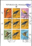 Stamps Paraguay -  aves