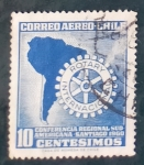 Stamps Chile -  Conferencia  