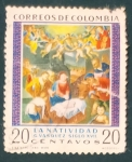 Stamps Colombia -  Navidad