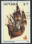 Stamps Guyana -  barcos