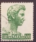 Stamps : Europe : Italy :  Esculturas