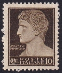 Stamps Italy -  Augustus Imperator