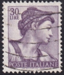 Stamps : Europe : Italy :  Michelangelo 30