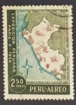 Stamps : America : Peru :  Exposición de Paris