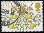 Stamps United Kingdom -  Navidad 1980