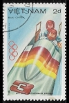 Stamps Vietnam -  Juegos Olimpic - Sarajevoos de Invierno 1984