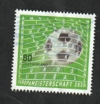 Stamps Europe - Germany -  3389 - Campeonato europeo de selecciones de fútbol
