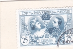 Stamps Spain -  exposición Industrial de Madrid(45)