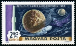 Stamps Hungary -  De la Tierra a la Luna: Apolo 8 USA 1968